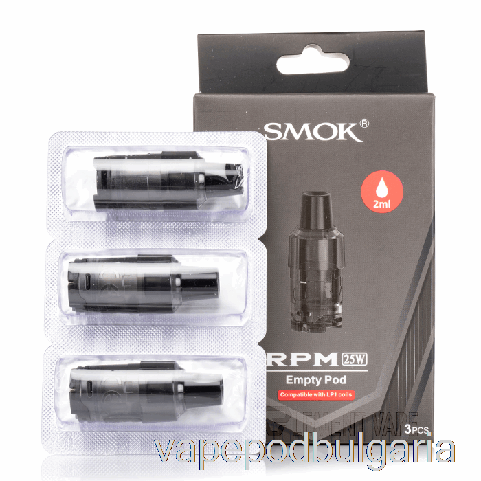 Vape 10000 Дръпки Smok Rpm 25 Replacement Pods 2ml Refillable Pods